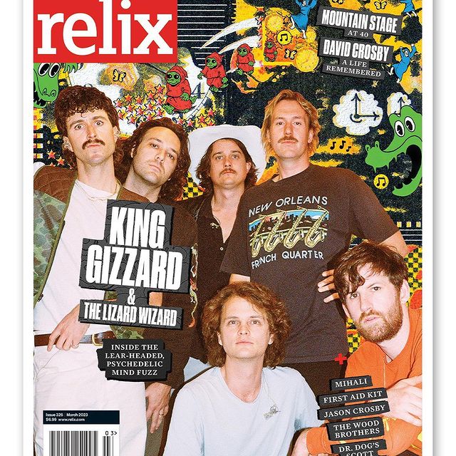 @relixmag said it best.

Repost —— via @relixmag 

The March 2023 Relix issue features our first-ever @kinggizzard cover story and much more! After 14 years, 23 albums, and one pandemic-driven period of “defragmenting the hard drive,” the Australian psych-rockers look back on a banner year and their newfound place in the jamband pantheon.

Read the full story in the latest copy of Relix. Subscribe now ➡️ Relix.com/KingGizz (link in bio)

Cover design by @jj_cool_juice 🔥