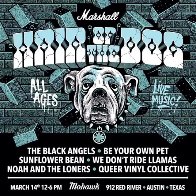 @byopband is hitting @sxsw heavy! Each party as special as the last. Which will you attend? 👇🏽

@marshallheadphones @academyfightsongs @hitparader @levitation @creemmag @brooklynvegan @hotelsanjose @thirdmanrecords