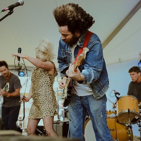 Pics from @byopband set at Hotel Vegas for @levitation day party!🔥 
📸: @oscarmorenophoto