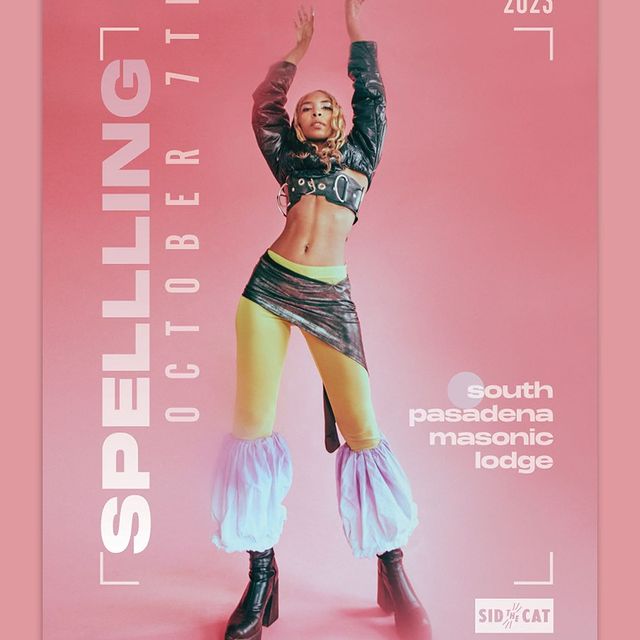 Just announced! @spellling in LA at the @southpasadenamasonic290 on October 7th 🪄

@sidthecat 🎙️